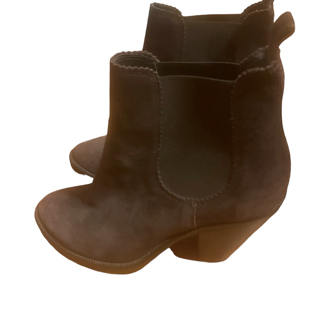 All Saints Evering Chelsea Boot Chocolate Suede Ankle Boot